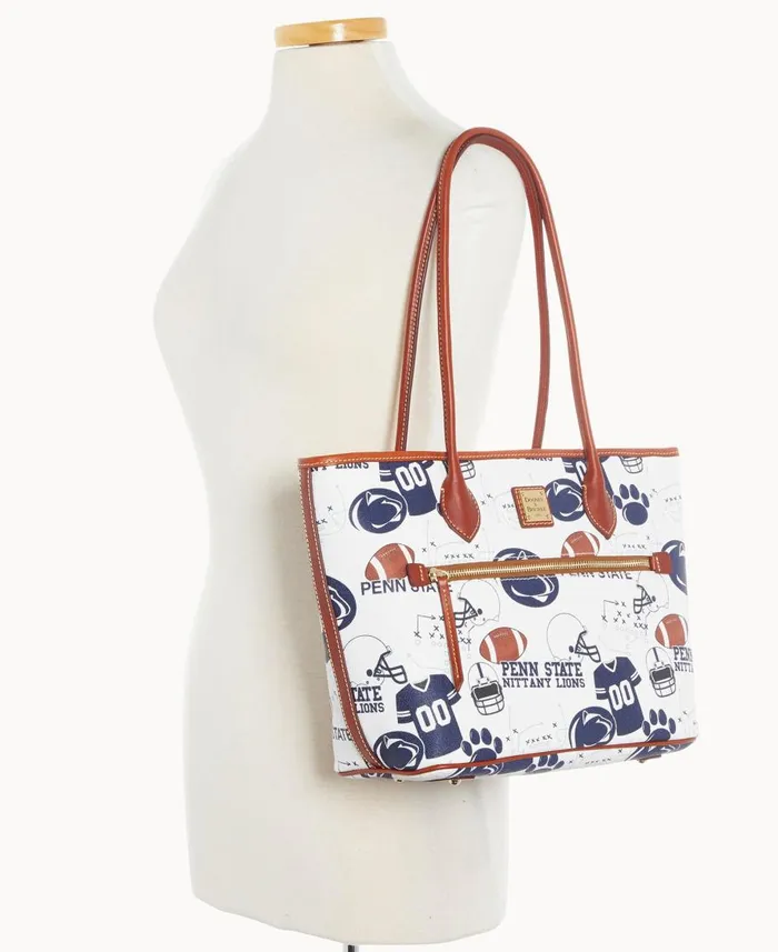 Dooney and Bourke Totes Collegiate Penn State University Tote Penn State 8211 WomenMen Dooney and Bourke Totes Collegiate Penn State University Tote Penn State 8211 WomenMen