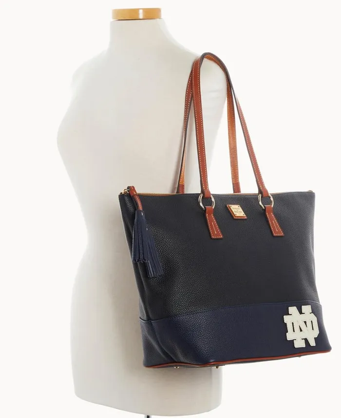 Dooney and Bourke Totes Collegiate University Of Notre Dame Tobi Tote University Of Notre Dame 8211 WomenMen Dooney and Bourke Totes Collegiate University Of Notre Dame Tobi Tote University Of Notre Dame 8211 WomenMen