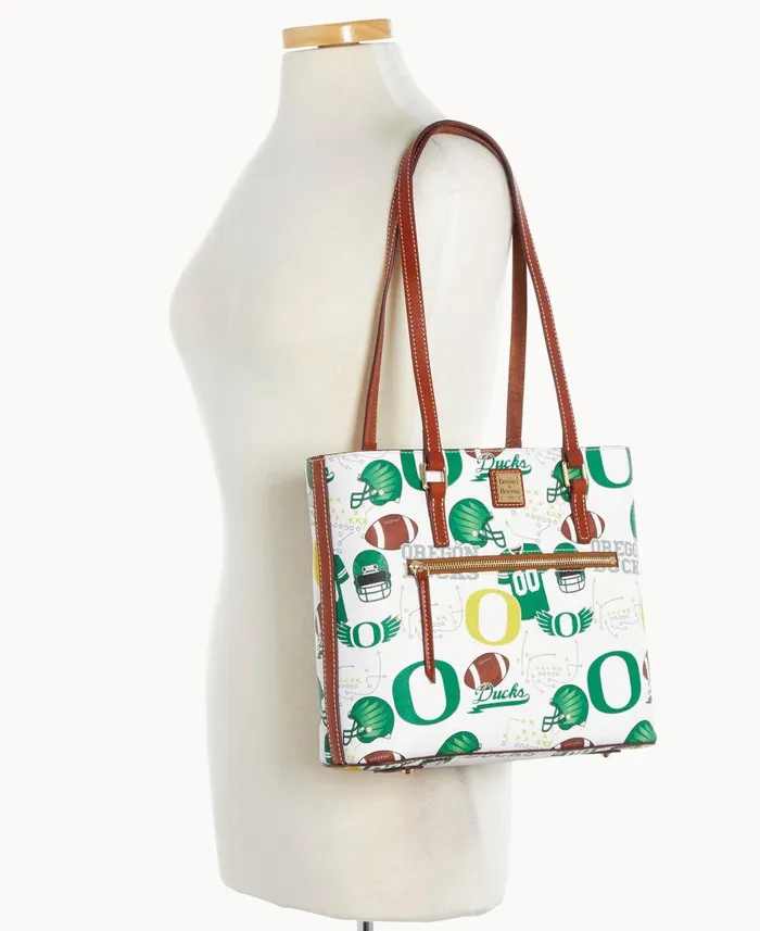 Dooney and Bourke Totes Collegiate University Of Oregon Shopper Oregon 8211 WomenMen Dooney and Bourke Totes Collegiate University Of Oregon Shopper Oregon 8211 WomenMen