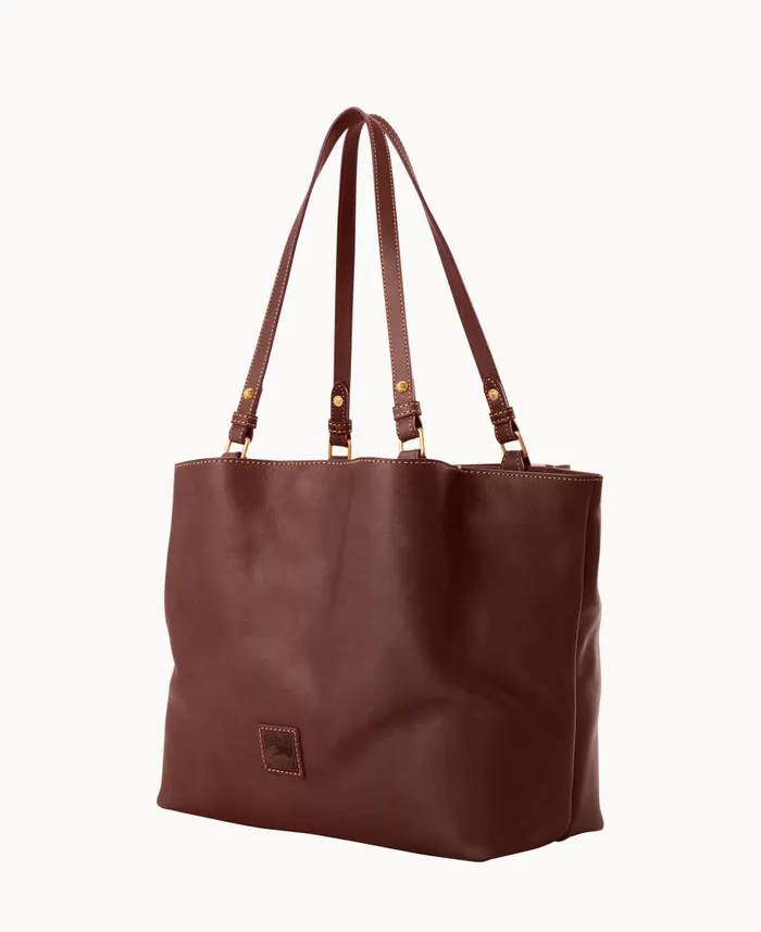 Dooney and Bourke Totes Florentine Flynn Chestnut 8211 WomenMen
