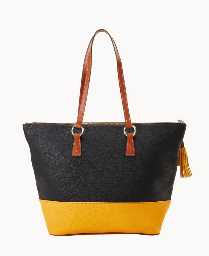 Dooney and Bourke Totes NFL Steelers Tobi Tote Steelers 8211 WomenMen