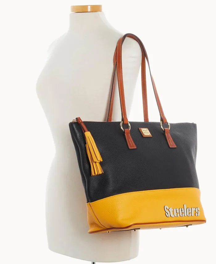 Dooney and Bourke Totes NFL Steelers Tobi Tote Steelers 8211 WomenMen