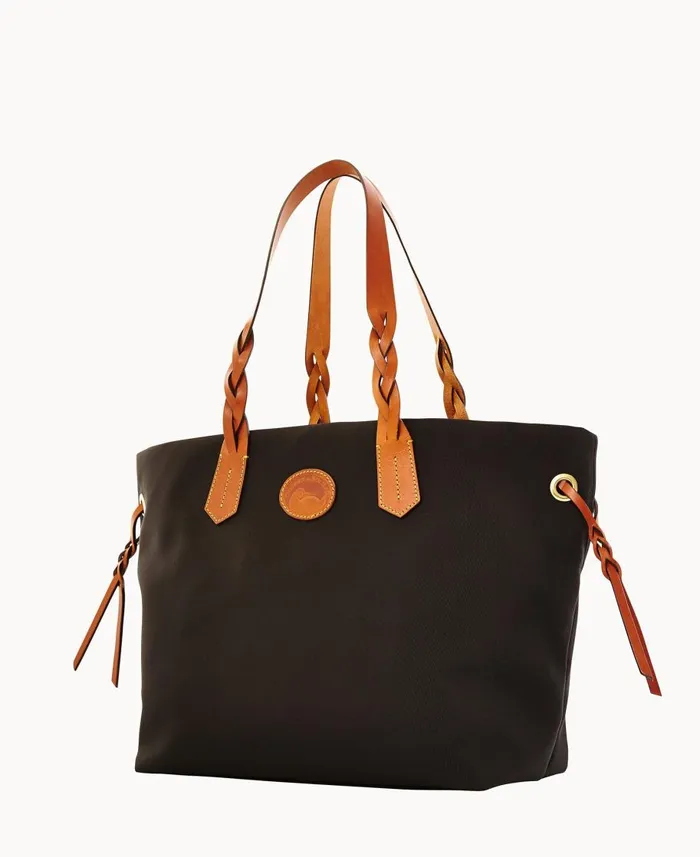 Dooney and Bourke Totes Nylon Shopper Black 8211 WomenMen