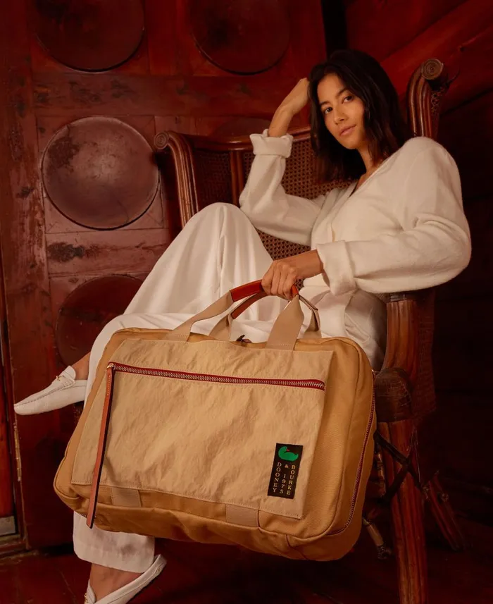 Dooney and Bourke Travel Canvas Suitcase 50 Brown 8211 WomenMen