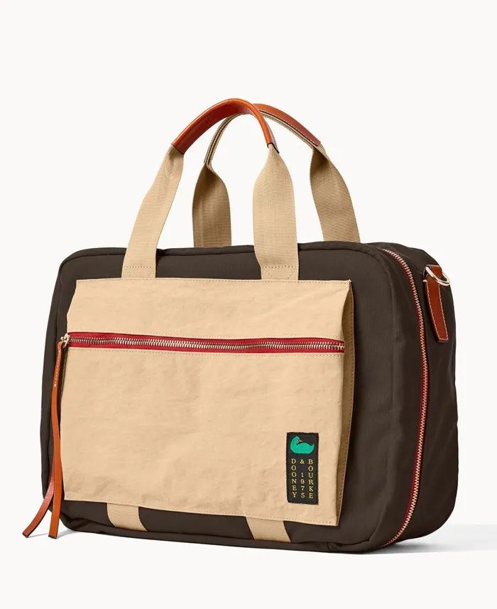 Dooney and Bourke Travel Canvas Suitcase 50 Brown 8211 WomenMen