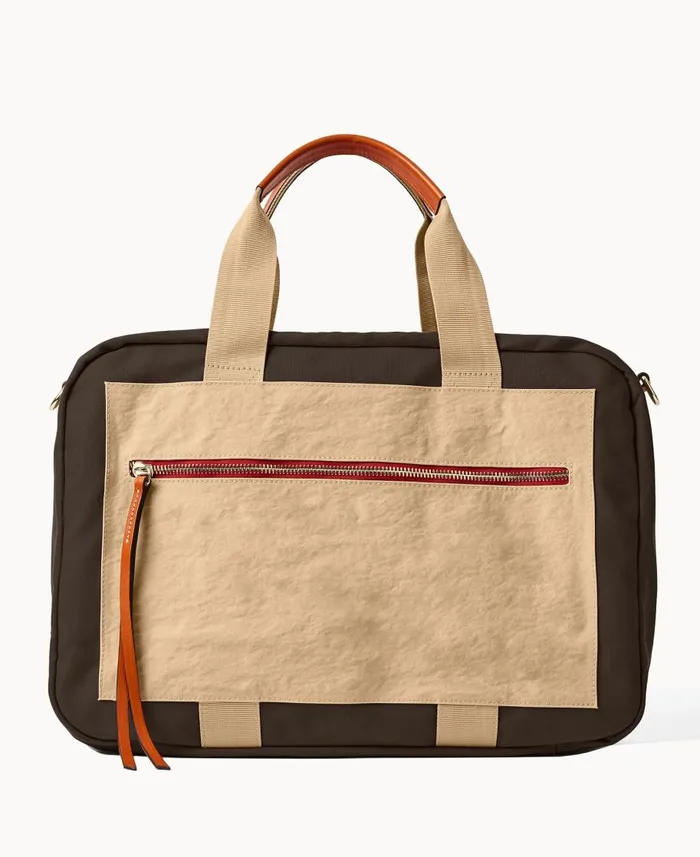 Dooney and Bourke Travel Canvas Suitcase 50 Brown 8211 WomenMen