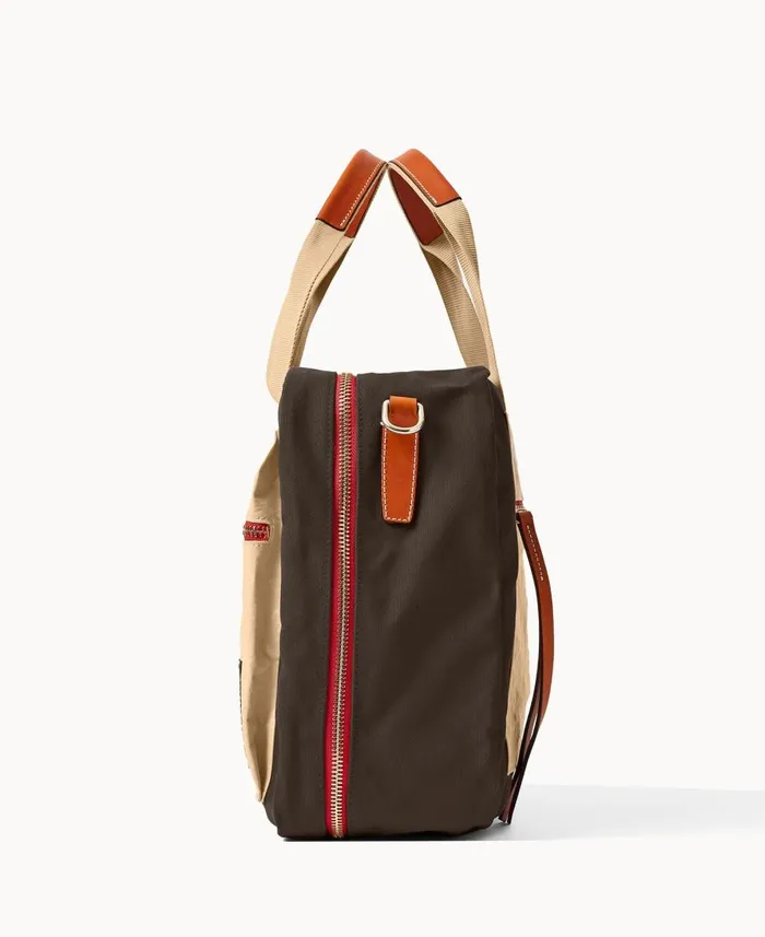 Dooney and Bourke Travel Canvas Suitcase 50 Brown 8211 WomenMen
