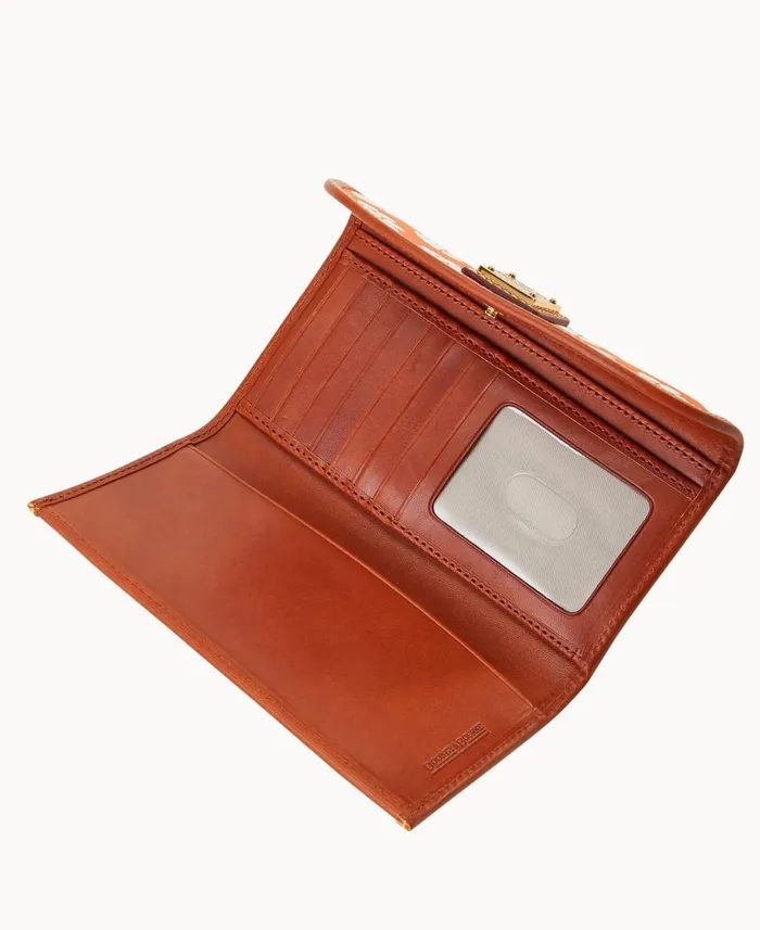 Dooney and Bourke Wallets Collegiate Clemson University Continental Clutch Clemson 8211 WomenMen Dooney and Bourke Wallets Collegiate Clemson University Continental Clutch Clemson 8211 WomenMen