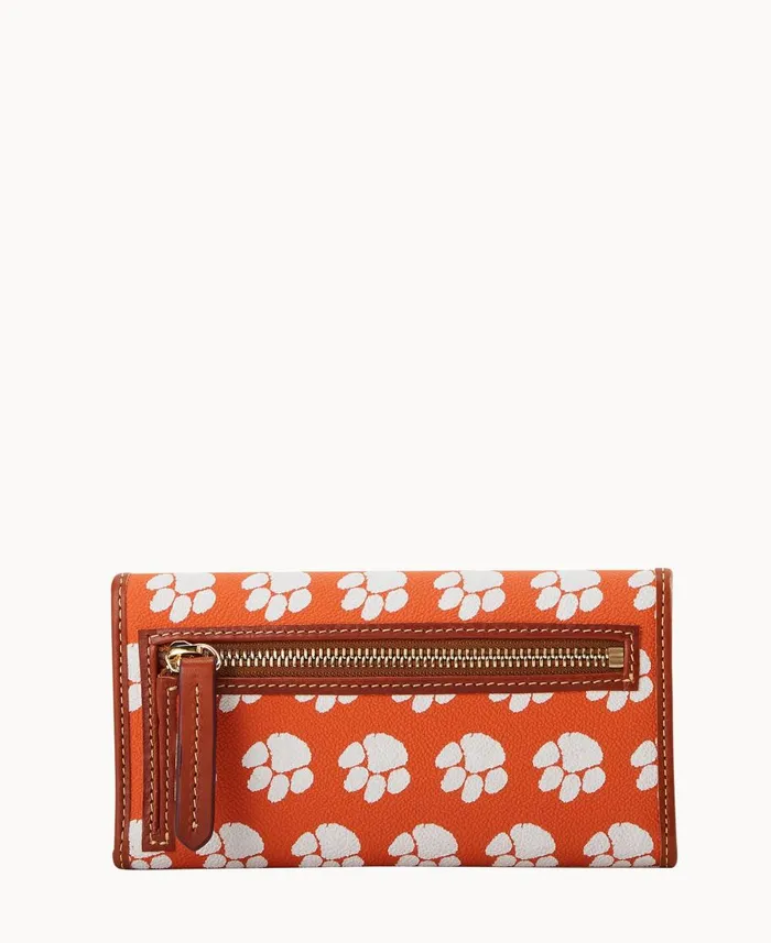 Dooney and Bourke Wallets Collegiate Clemson University Continental Clutch Clemson 8211 WomenMen Dooney and Bourke Wallets Collegiate Clemson University Continental Clutch Clemson 8211 WomenMen