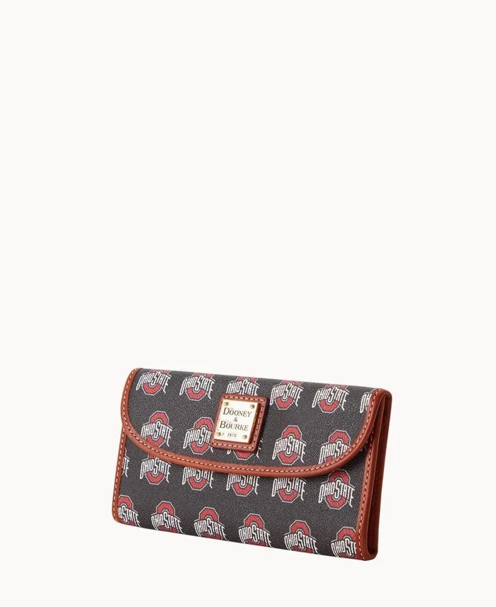 Dooney and Bourke Wallets Collegiate Ohio State University Continental Clutch Ohio State 8211 WomenMen Dooney and Bourke Wallets Collegiate Ohio State University Continental Clutch Ohio State 8211 WomenMen