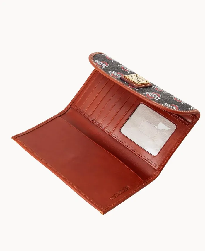 Dooney and Bourke Wallets Collegiate Ohio State University Continental Clutch Ohio State 8211 WomenMen Dooney and Bourke Wallets Collegiate Ohio State University Continental Clutch Ohio State 8211 WomenMen