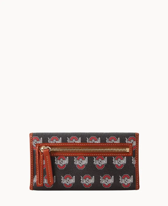 Dooney and Bourke Wallets Collegiate Ohio State University Continental Clutch Ohio State 8211 WomenMen Dooney and Bourke Wallets Collegiate Ohio State University Continental Clutch Ohio State 8211 WomenMen