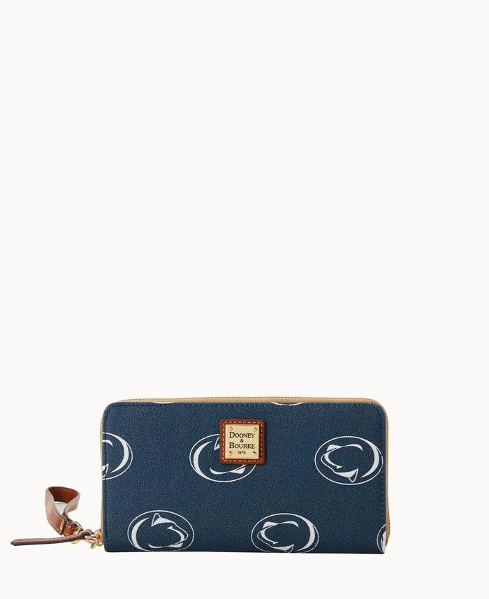 Dooney and Bourke Wallets Collegiate Penn State University Large Zip Around Wristlet Penn State 8211 WomenMen Dooney and Bourke Wallets Collegiate Penn State University Large Zip Around Wristlet Penn State 8211 WomenMen