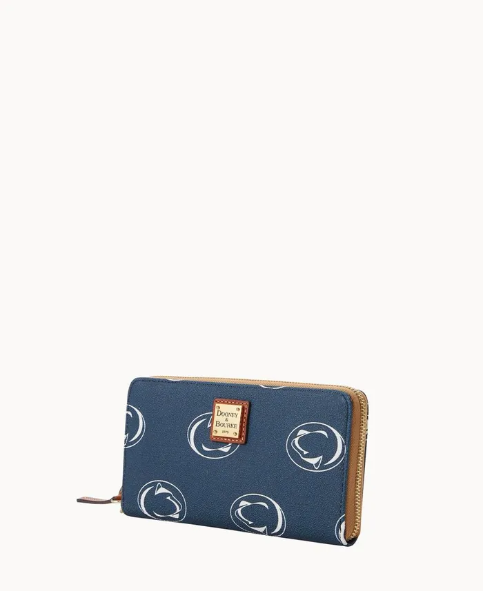 Dooney and Bourke Wallets Collegiate Penn State University Large Zip Around Wristlet Penn State 8211 WomenMen Dooney and Bourke Wallets Collegiate Penn State University Large Zip Around Wristlet Penn State 8211 WomenMen