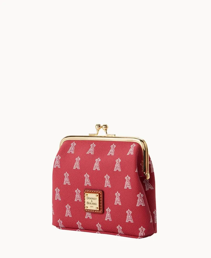 Dooney and Bourke Wallets MLB Angels Large Framed Purse Angels 8211 WomenMen Dooney and Bourke Wallets MLB Angels Large Framed Purse Angels 8211 WomenMen