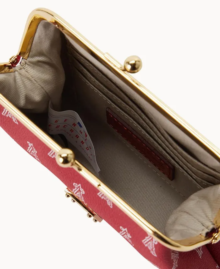 Dooney and Bourke Wallets MLB Angels Large Framed Purse Angels 8211 WomenMen Dooney and Bourke Wallets MLB Angels Large Framed Purse Angels 8211 WomenMen