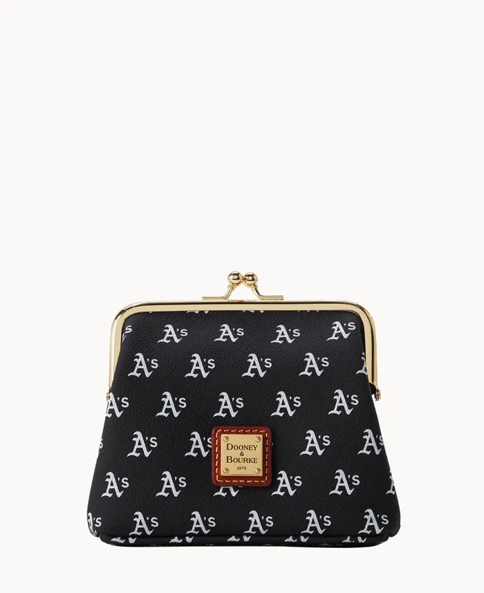 Dooney and Bourke Wallets MLB Athletics Large Framed Purse Athletics 8211 WomenMen Dooney and Bourke Wallets MLB Athletics Large Framed Purse Athletics 8211 WomenMen