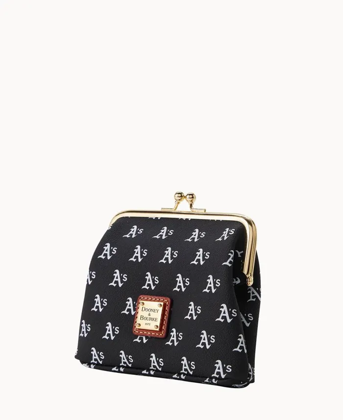 Dooney and Bourke Wallets MLB Athletics Large Framed Purse Athletics 8211 WomenMen Dooney and Bourke Wallets MLB Athletics Large Framed Purse Athletics 8211 WomenMen