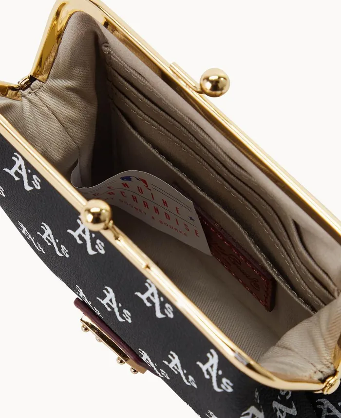 Dooney and Bourke Wallets MLB Athletics Large Framed Purse Athletics 8211 WomenMen Dooney and Bourke Wallets MLB Athletics Large Framed Purse Athletics 8211 WomenMen