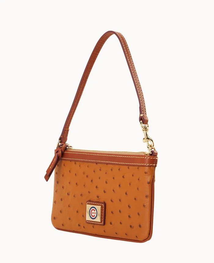 Dooney and Bourke Wallets MLB Cubs Large Slim Wristlet Cubs 8211 WomenMen