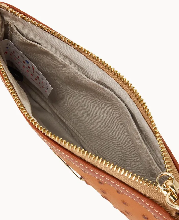 Dooney and Bourke Wallets MLB Cubs Large Slim Wristlet Cubs 8211 WomenMen