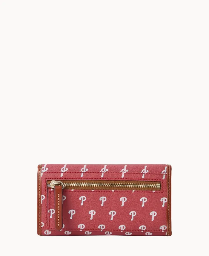Dooney and Bourke Wallets MLB Phillies Continental Clutch Phillies 8211 WomenMen Dooney and Bourke Wallets MLB Phillies Continental Clutch Phillies 8211 WomenMen
