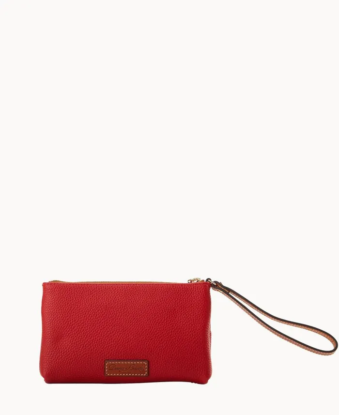 Dooney and Bourke Wallets NFL Chiefs Double Zip Wristlet Chiefs 8211 WomenMen Dooney and Bourke Wallets NFL Chiefs Double Zip Wristlet Chiefs 8211 WomenMen