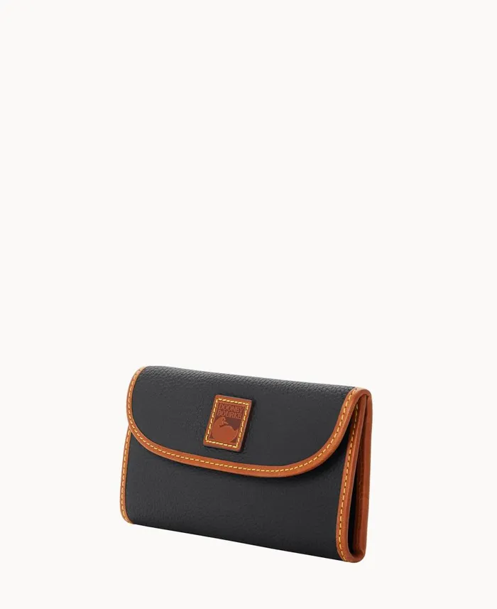 Dooney and Bourke Wallets Pebble Grain Continental Clutch Black 8211 WomenMen Dooney and Bourke Wallets Pebble Grain Continental Clutch Black 8211 WomenMen