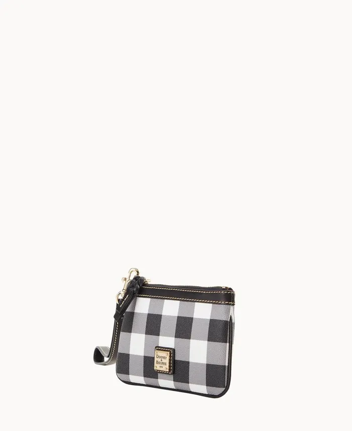 Dooney and Bourke Wallets Tucker Medium Wristlet Black 8211 WomenMen