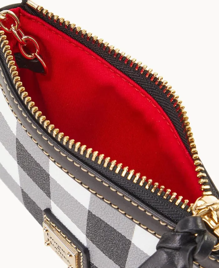 Dooney and Bourke Wallets Tucker Medium Wristlet Black 8211 WomenMen