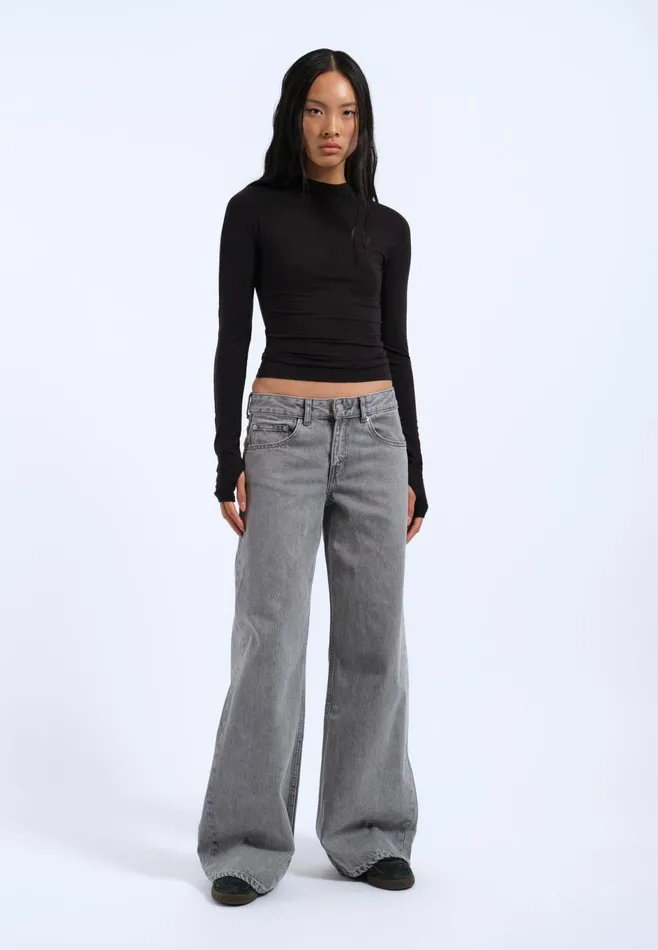 Dr Denim Longsleeves Women Aria Top 8211 Black Black