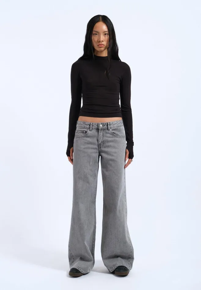 Dr Denim Longsleeves Women Aria Top 8211 Black Black