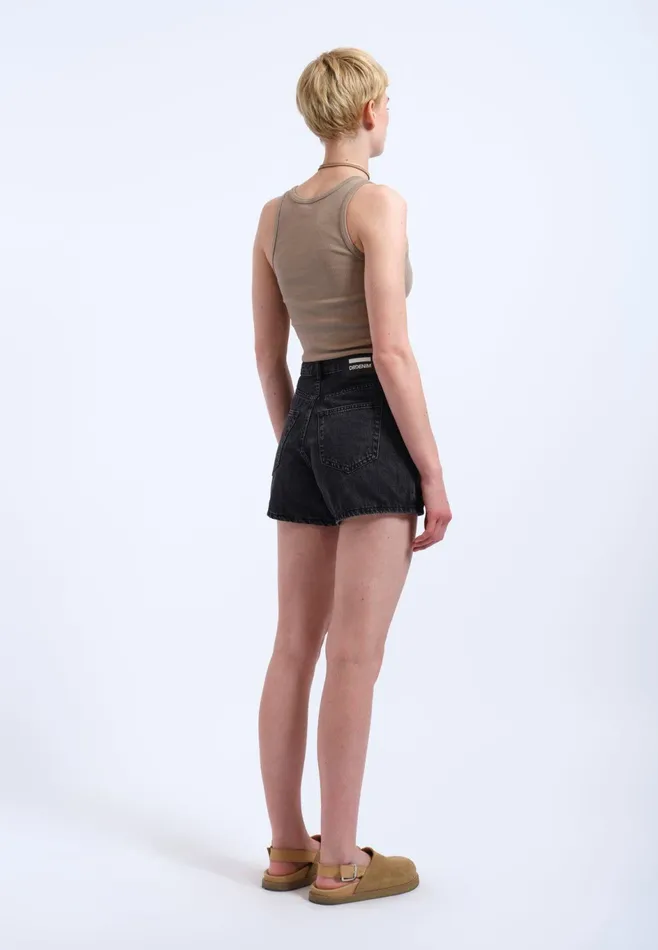 Dr Denim Shorts Women Nora Shorts 8211 Retro Black Retro Black