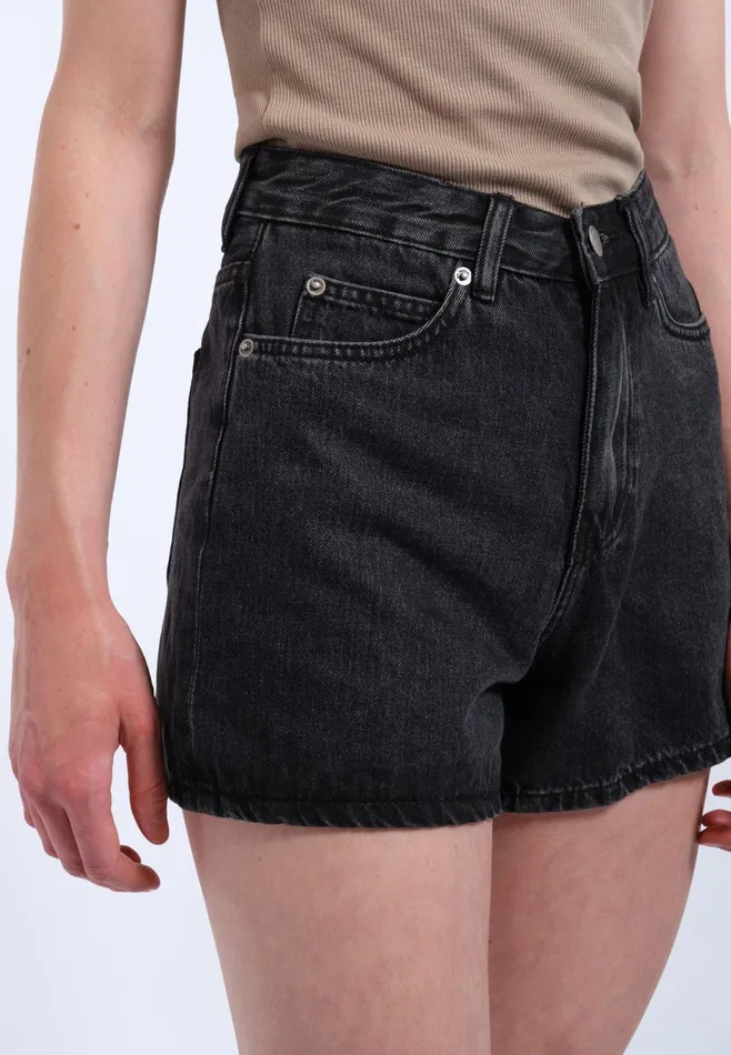 Dr Denim Shorts Women Nora Shorts 8211 Retro Black Retro Black