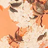 Dresses and Jumpsuits Rayna Bustier Maxi Dress 8211 Hydrangea Print in Tangerine 8211 LEO LIN Women