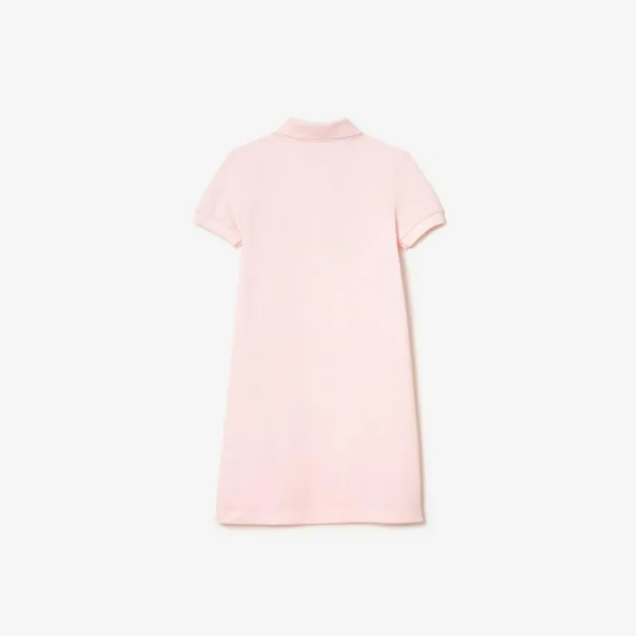 Dresses and Skirts Kids Lacoste Kids039 Cotton Polo Dress Light Pink T03