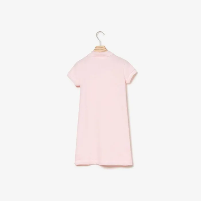 Dresses and Skirts Kids Lacoste Kids039 Cotton Polo Dress Light Pink T03