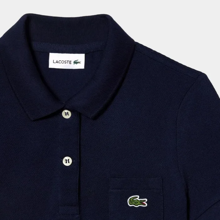 Dresses and Skirts Kids Lacoste Kids039 Cotton Polo Dress Navy Blue 166