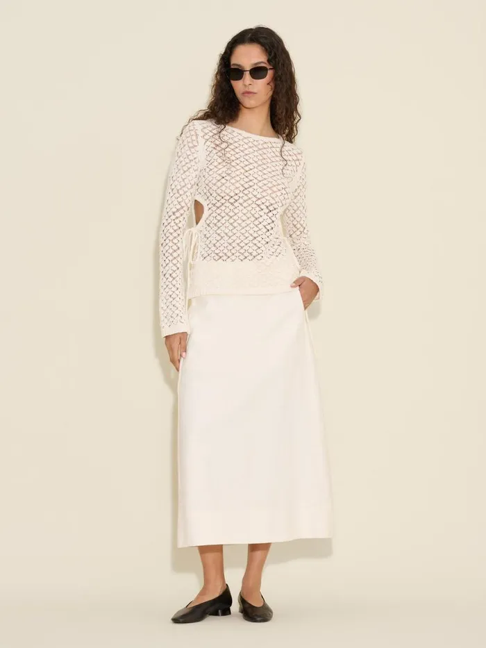 Dresses and Skirts Women Holzweiler Cadi Skirt White