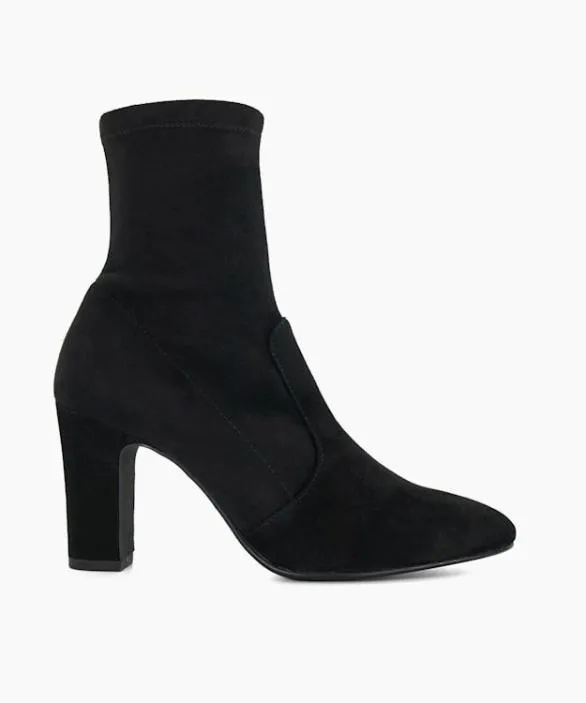 Dune London Black Boots Women Optilly Black Wide Fit Almond Toe Sock Boots Black Dune London Black Boots Women Optilly Black Wide Fit Almond Toe Sock Boots Black