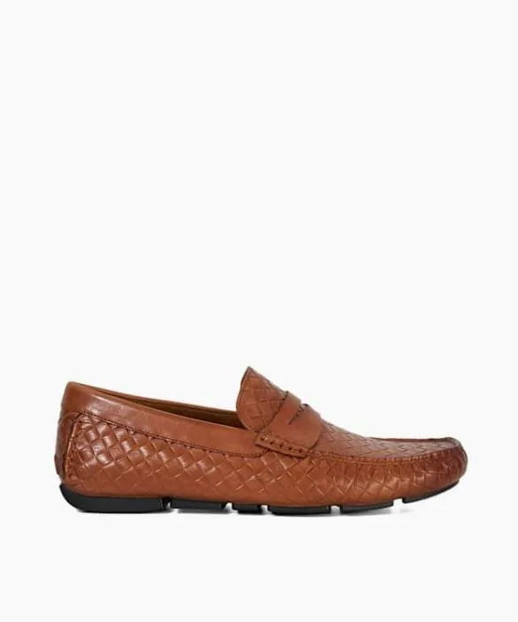 Dune London Brown Shoes Men Bradlay Woven Tan Leather Stamp Weave Driver Brown Dune London Brown Shoes Men Bradlay Woven Tan Leather Stamp Weave Driver Brown