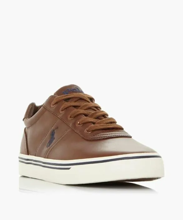 Dune London Brown Shoes Men Hanford 3 Tan Chunky Sole LaceUp Trainers Brown