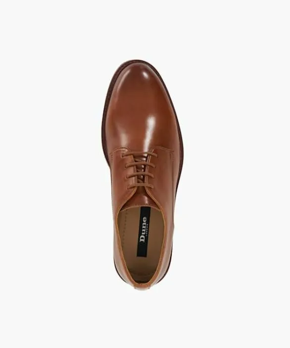 Dune London Brown Shoes Men Sethel Tan Lace Up Formal Shoes Brown