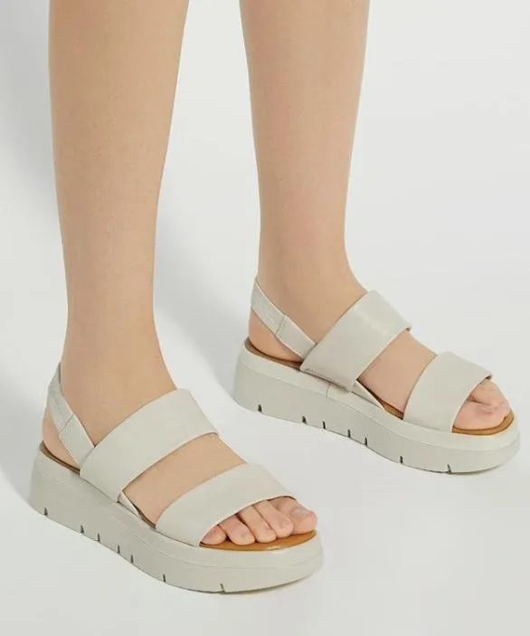 Dune London Chunky Sandals Women Location Ecru Padded Flatform Sandals White