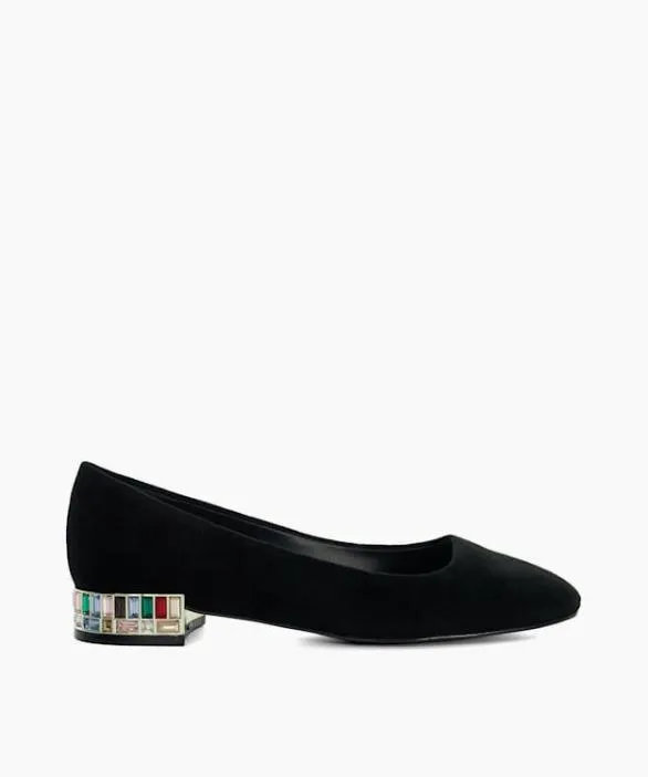 Dune London Court Shoes Women Ballerina Black Cut Glass Heel Ballerina Pumps Black Dune London Court Shoes Women Ballerina Black Cut Glass Heel Ballerina Pumps Black