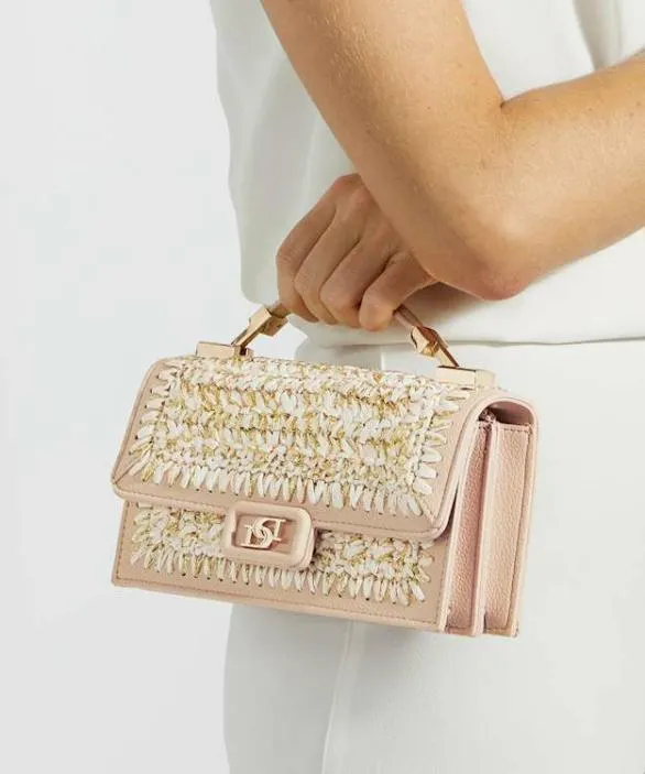 Dune London Handbags Women Skilled Blush Top Handle Bag Pink