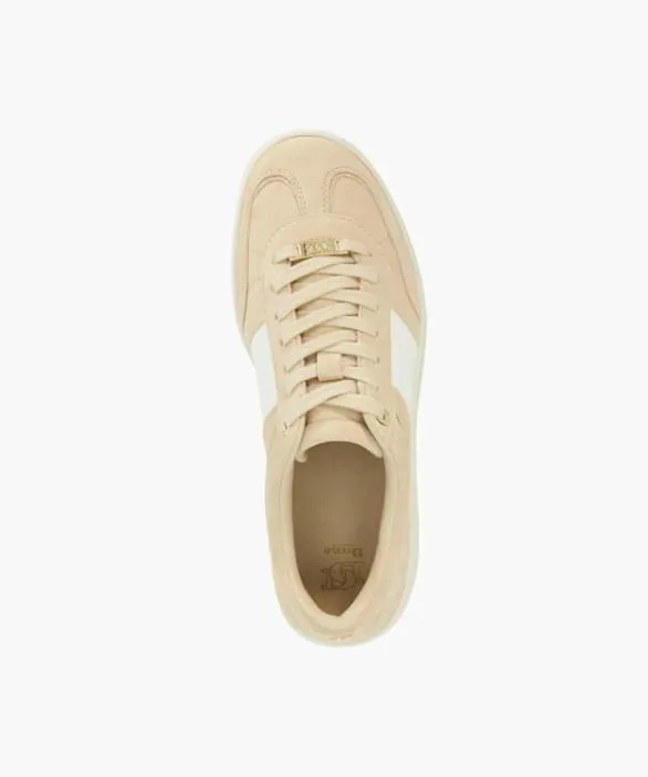 Dune London Trainers Women Enticing Taupe Round Toe Lace Up Trainers Neutral