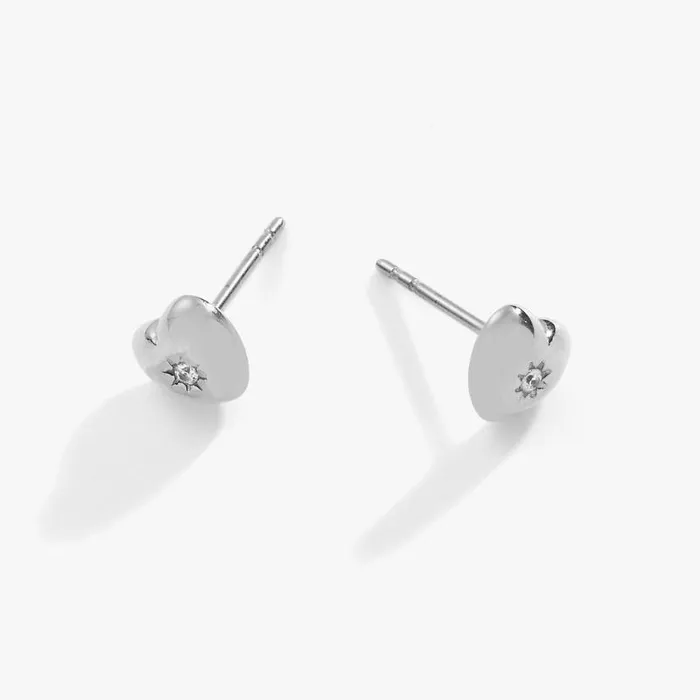 Earrings Women Alex And Ani Crystal Puffy Heart Mini Stud Earrings Stainless Steel Silver Earrings Women Alex And Ani Crystal Puffy Heart Mini Stud Earrings Stainless Steel Silver