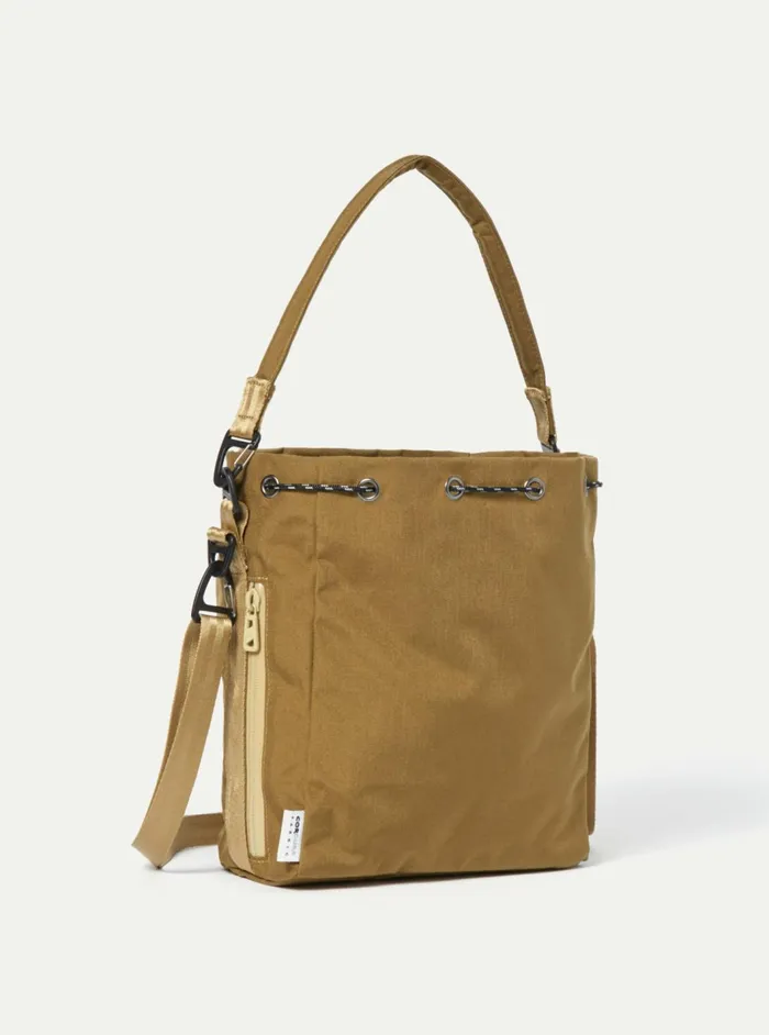 FCE Drawstring Bag In Coyote Cordura Men Universal Works Bags