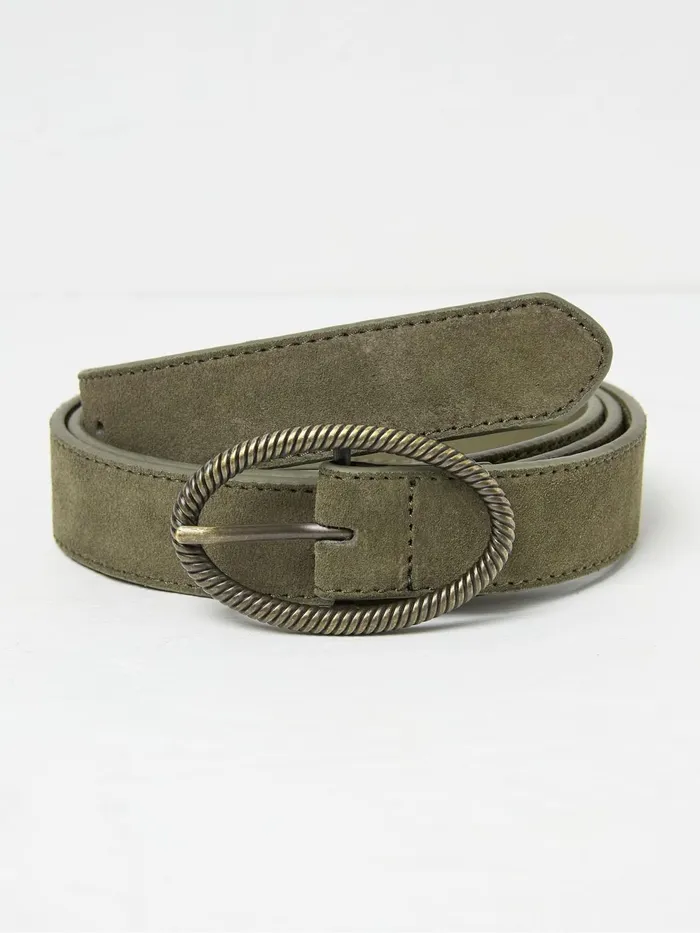 Fat Face Belts Buckle Green Interest Belt 8211 Women
